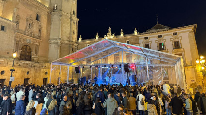 Plaza de España será epicentro de las fiestas de Navidad