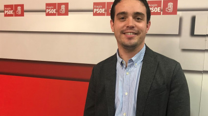 El secretario de Organización del PSOE aragonés, Darío Villagrasa.