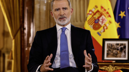 Felipe VI en su tradicional mensaje de Navidad