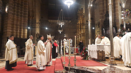 Celebración en la Catedral de Pamplona de la apertura del Año Jubilar