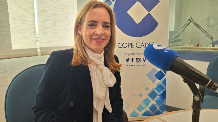 Almudena Martínez, presidenta de la Diputación de Cádiz, en COPE