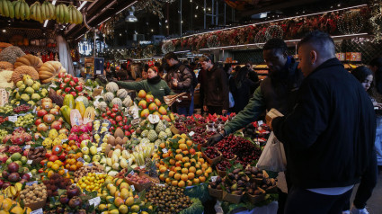 Compras para las cenas de Nochevieja en Barcelona