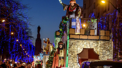 Cabalgata de Reyes Magos en Bilbao