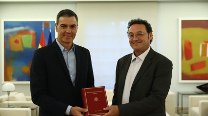 Pedro Sánchez junto a "su" fiscal general del Estado