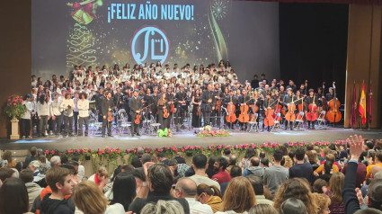 Actuación de debut de la orquesta sinfónica de Lorca