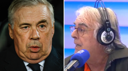 Carlo Ancelotti y Siro López