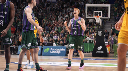 Alberto Díaz en un partido ante Gran Canaria