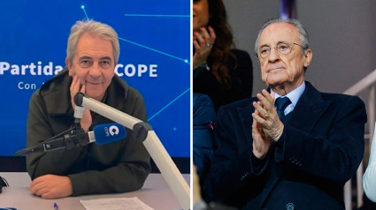 Manolo Lama y Florentino Pérez