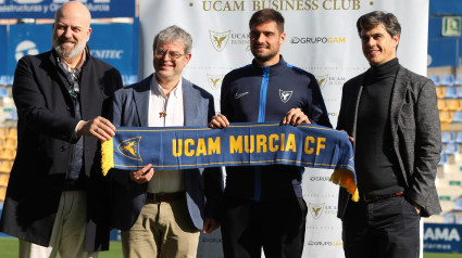 Javi Ramírez, capitán de UCAM CF