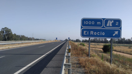 (Foto de ARCHIVO)Carretera de Almonte a El Rocío (Huelva).JUNTA DE ANDALUCÍA16/5/2024