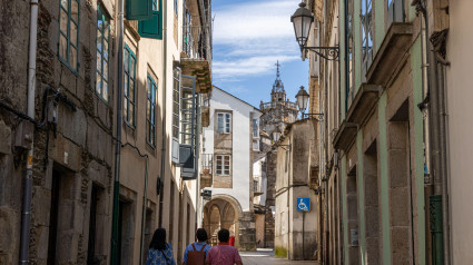 La Rua do Mino, en el casco antiguo de Lugo