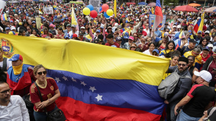 Manifestación en Venezuela