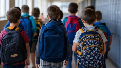 Niños en un colegio