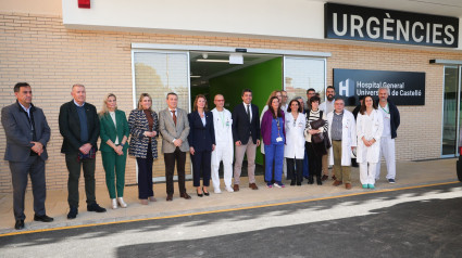 Carlos Mazón ha visitado la reforma del área de Urgencias del Hospital General de Castellón