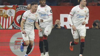 Pedrosa celebra el gol del empate