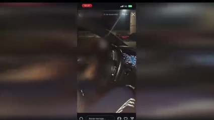 Vídeo subido a redes sociales por el detenido