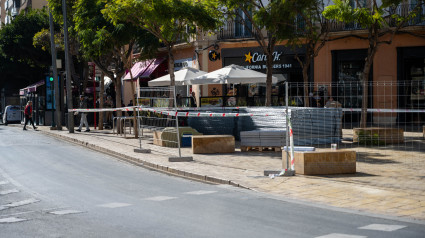 Inicio obras Paseo de Almería.