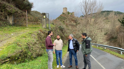 Diputados del PP visitaron el Castelo de Doiras