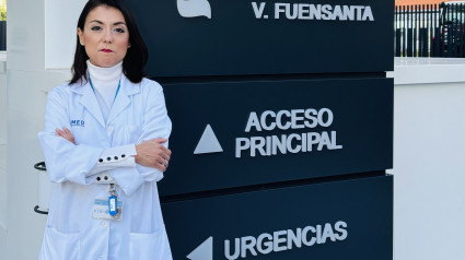 La doctora Carrasco habla del servicio de urgencias de IMED Virgen de la Arrixaca