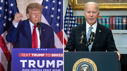 Composición entre Trump y Biden