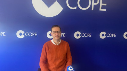 Ricardo de la Fuente en los estudios de Cope Ourense