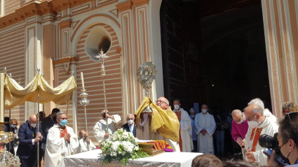 (Foto de ARCHIVO)Bendición en la Catedral de Huelva.OBISPADO DE HUELVA29/4/2022