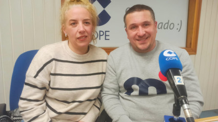 Alejandra Romero y Eloy Seijas responsables de "Queixo fresco Sillobre"