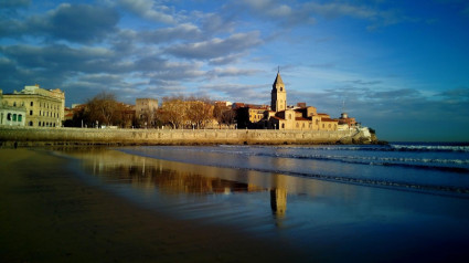 Iglesia de San Pedro, en Gijón