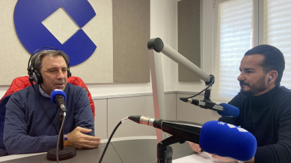 Felipe, en los estudios de COPE Valencia