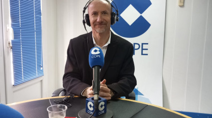 Mathieu Kessler, Rector de la UPCT, en los estudios de COPE