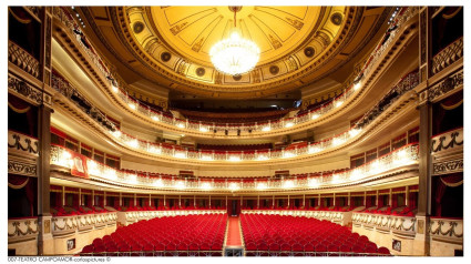 Interior del Teatro Campoamor de Oviedo