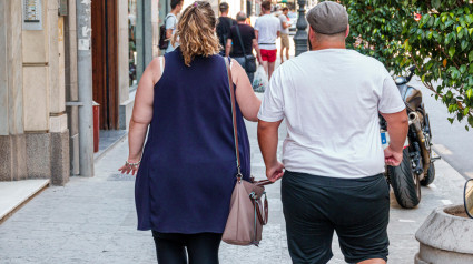 Valencia España,Ciutat Vella,ciudad vieja,distrito histórico,Carrer de Sant Vicent Martir,acera,peatones,hombre hombres adultos adultos,mujer mujeres mujeres