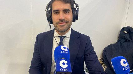 Diego Avilés, concejal Delegado de Cultura e Identidad, en el set de COPE