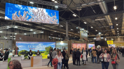 Stand de Extremadura en Fitur