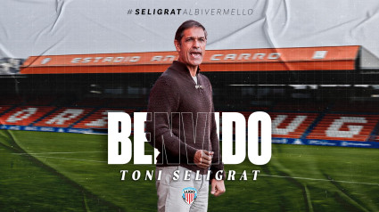 Toni Seligrat firma como entrenador del Clube Deportivo Lugo hasta final de temporada