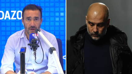 Juanma Castaño y Pep Guardiola