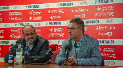 Santiago Gonzalvo, nuevo presidente del CD Teruel: "Mi mayor empeño es que el equipo viva y entrene en Teruel"