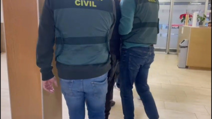 Momento de la detenciónGUARDIA CIVIL