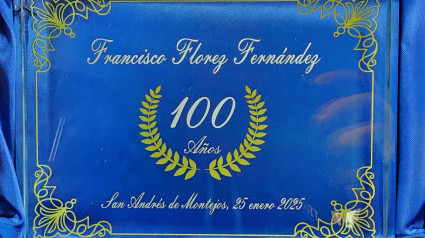 Placa de homenaje a Francisco Flórez Fernández