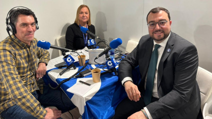 Entrevista al presidente del Principado, Adrián Barbón, en Fitur 2025