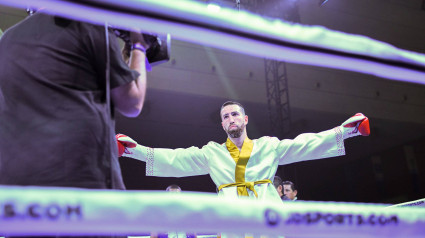 Sandor Martín antes de una pelea,