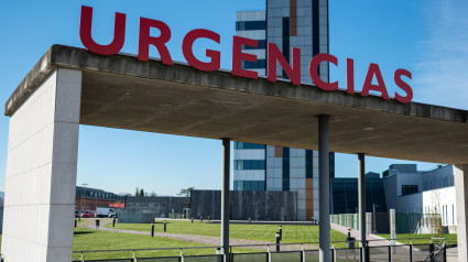 Zona de Emergencias del Hospital de Huca