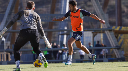 Mata en acción de entrenamiento en Barraco Seco