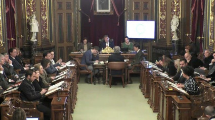 Pleno del ayuntamiento de Bilbao