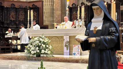 Imagen de Santa Rafaela María en la Catedral de Jerez