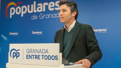 El secretario general del PP de Granada, Jorge Saavedra