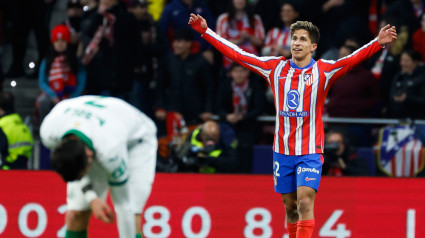 Giuliano, tras marcarle al Getafe en la Copa del Rey con el Atlético de Madrid