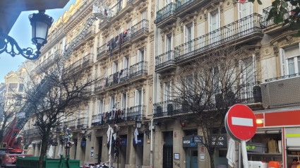 Incendio en San Sebastián