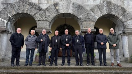 Reunión de los obispos vascos en el Seminario de Vitoria-Gasteiz