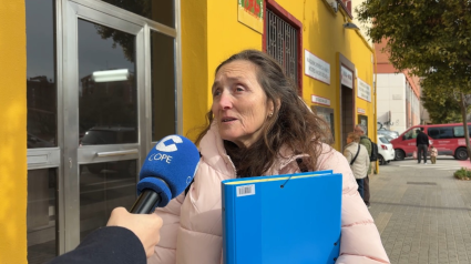 Montse Ferrer, presidenta de la comunidad de vecinos en Mataró